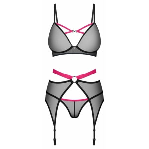 Set 3 Piese Obsessive Novenes Negru pe Denysa.ro