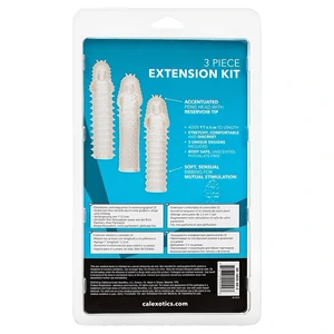 Set 3 Piese Prelungitoare Extension Transparent