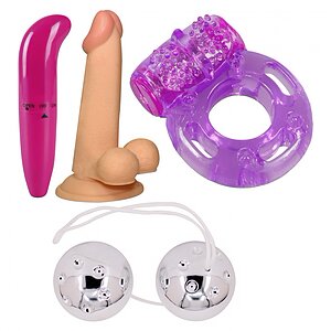 Inele Pentru Penis Set 4-în-1: Intensități și Plăcere Instantă