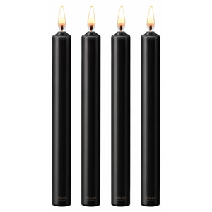 Set 4 Lumânări Negru Set 4 Lumânări Negru pe Denysa.ro