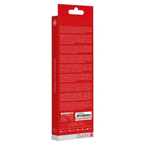 Set 4 Lumânări Teasing Wax Large Roșu
