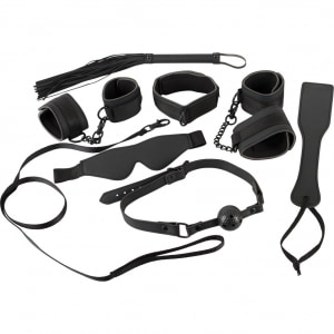 Set 6 Piese Bondage Restraint Negru pe Denysa.ro