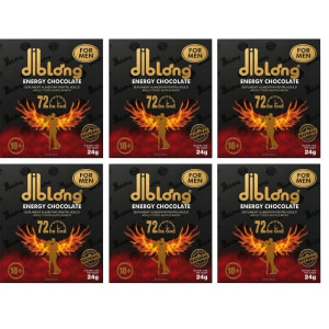 Set 6 x Ciocolată Afrodisiacă Pentru Bărbați Diblong 24g pe Denysa.ro