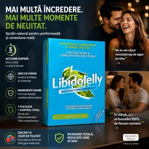 Set 7 Pliculețe Stimulent Erecție Lichid LibidoJelly