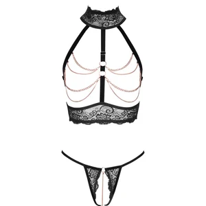 Set Abierta Fină Amethyst Negru pe Denysa.ro