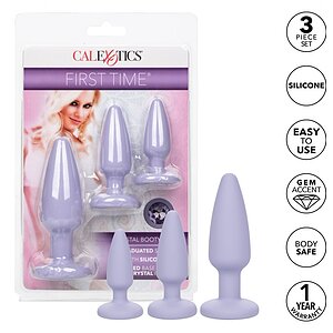 Set Anal Plug Crystal Mov
