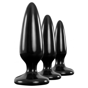 Set Anal Plug Trainer Kit Renegade Negru Set Anal Plug Trainer Kit Renegade Negru pe Denysa.ro