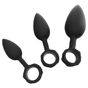 Set Anal Plug Training Bathmate Negru pe Denysa.ro
