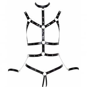 Set Bad Kitty Chana Negru pe Denysa.ro