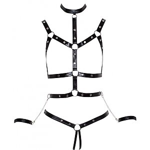 Set Bad Kitty Chana Negru S-M