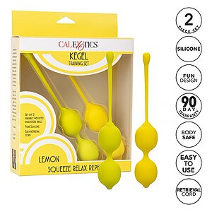 Set Bile Kegel Lemon Galben