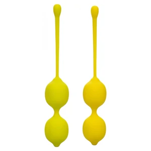 Set Bile Kegel Lemon Galben pe Denysa.ro