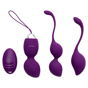 Bile Kegel Pentru Tonifiere Vaginala Set Bile Kegel Rimba Rimini Mov