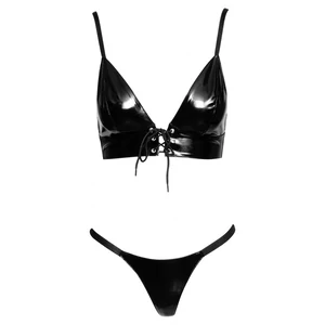 Set Black Level Vinyl Charlotte Negru Set Black Level Vinyl Charlotte Negru pe Denysa.ro