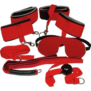 Set Bdsm Bad Kitty Rosu Set Bondage Bad Kitty Rosu
