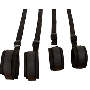 Set Cătușe Fetish Wraparound Mattress Negru