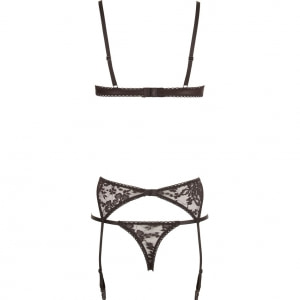 Set Cottelli Collection Aaliyah Negru S