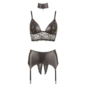 Set Cottelli Collection Adaline Negru Set Cottelli Collection Adaline Negru pe Denysa.ro