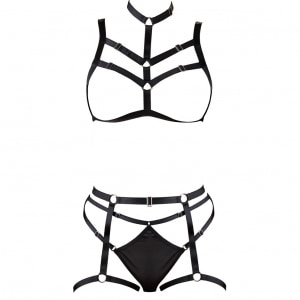 Set Cottelli Collection Irene Negru pe Denysa.ro