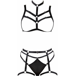 Set Cottelli Collection Irene Negru pe Denysa.ro