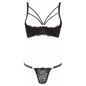 Set Cottelli Collection Leyla Negru pe Denysa.ro
