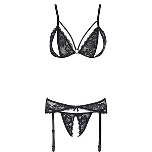 Set Cottelli Collection Marlee Negru pe Denysa.ro