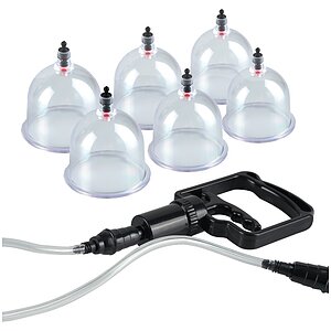 Set Cupe Ventuze Beginners Transparent pe Denysa.ro