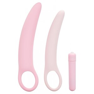 Set de 3 Dilatatoare Vibrante CalExotics Roz pe Denysa.ro