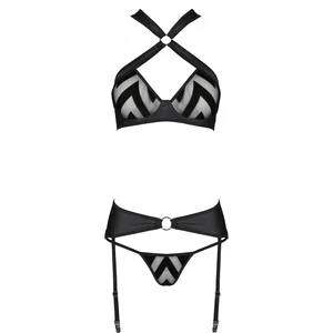Set Din Piele Passion Hima Negru Set Din Piele Passion Hima Negru pe Denysa.ro