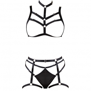 Set Cottelli Collection Irene Negru S-L