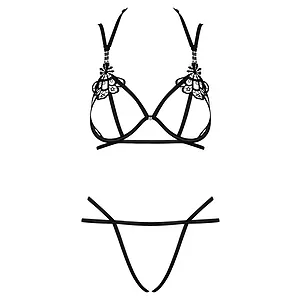 Set Erotic Obsessive Badossa Negru S-M