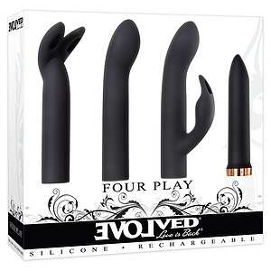 Set Evolved Four Play Negru