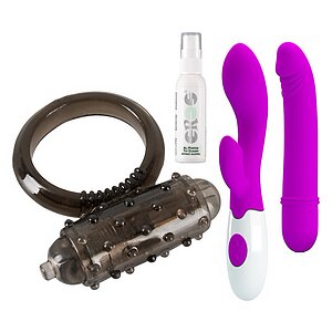 Set Explozie de Plăcere: Erecție, Vibrații, Igienă