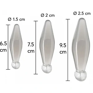 Set Finger Pentru Fund 3 buc Transparent
