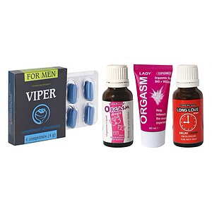 Set Foc de Pasiune și Rezistență pentru Cuplu