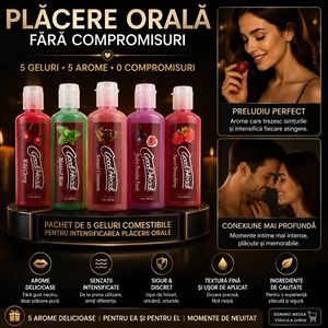 Set Geluri Pentru Sex Oral De Calitate 5 buc