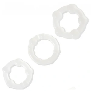 Set Inele Penis Beaded Penisring Transparent Set Inele Penis Beaded Penisring Transparent pe Denysa.ro