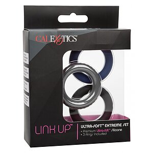 Set Inele Penis Link Up Ultra-Soft Extreme Multicolor