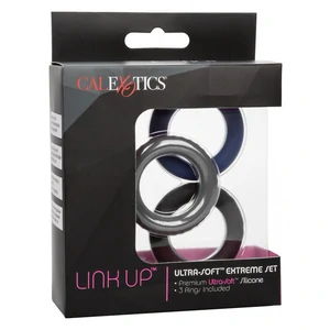 Set Inele Penis Link Up Ultra-Soft Extreme Multicolor