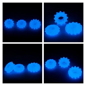Set Inele Penis Lumino Play Albastru