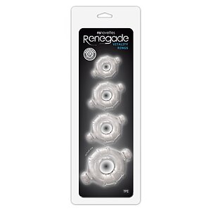 Set Inele Penis Renegade Vitality Transparent