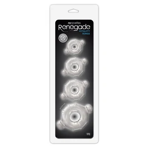 Set Inele Penis Renegade Vitality Transparent