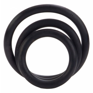 Set Inele Penis Rubber Negru pe Denysa.ro