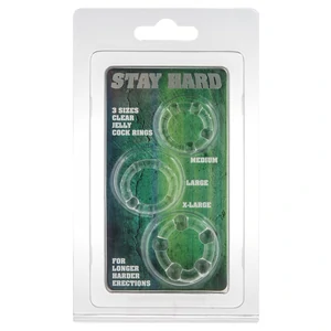 Set Inele Penis Stay Hard Transparent