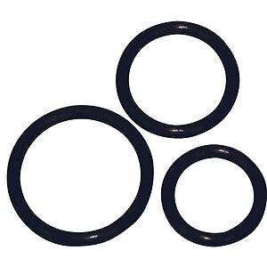 Set Inele Penis You2Toys Silicone Negru pe Denysa.ro