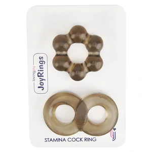 Set Inele Stamina Penis Ring 2buc Gri