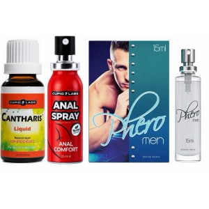 Set Intens: Plăcere Totală — Spray, Picături Și Parfum pe Denysa.ro