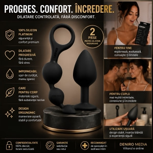 Set Jucării Anale Rimba Barcelona Negru