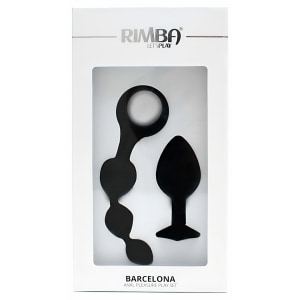Set Jucării Anale Rimba Barcelona Negru