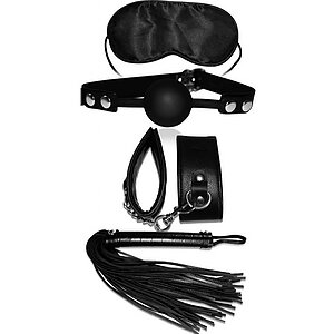 Set Jucarii Erotice Bondage Deluxe Negru